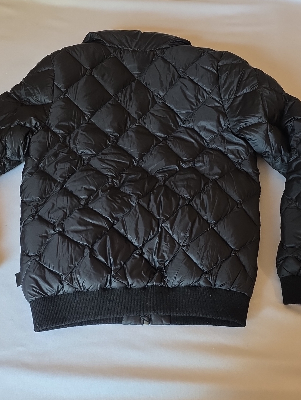 Patagonia Black Quilted Women's Bomber Jacket - Picture 4 of 6